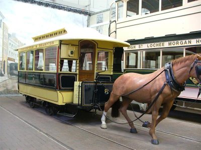 Chesterfield tram at Crich Tramway Museum