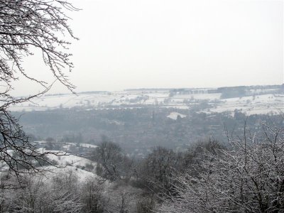 View from Station Road to Bakewell 14:15