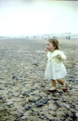 eIS2 slide 06 Kathy running on beach