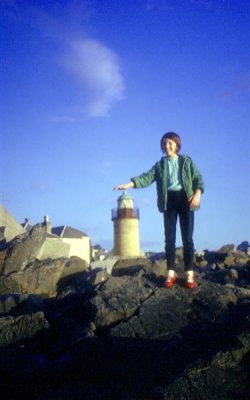 eSlide 35  Kathy with lighthouse