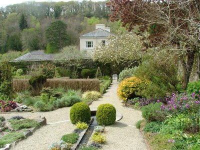 Walled garden, Colby Woodland Garden