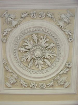 Ceiling in the long gallery