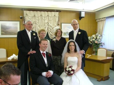 Clare and Darren with parents DSCF8047