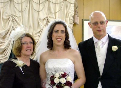 Clare and parents DSCF8066