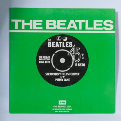 Beatles, Strawberry Fields Forever B/W Penny Lane (Green PS).jpg