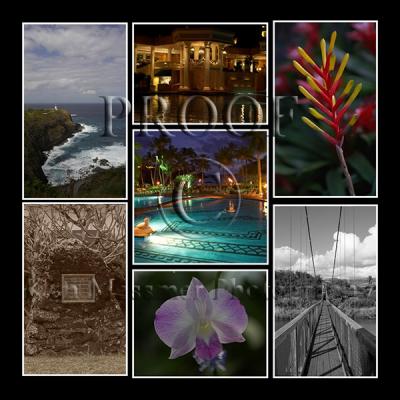 Kauai collage