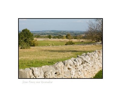 Stone Fences near Rocamandour