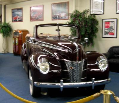 1940 Ford V8 Convertible.