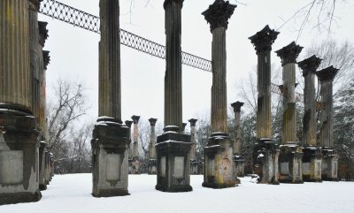 Ruins of Windsor  in The Big Snow of 2010