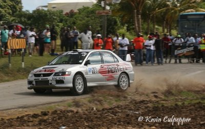 Rally Barbados 2009 - John Powell, Michael March