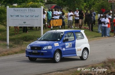 Rally Barbados 2009 - Fabien Clarke, Pierre Lashley