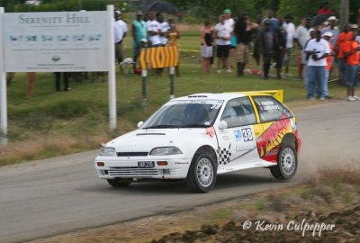 Rally Barbados 2009 - Jeremy Gonsalves, Natasha Farnum