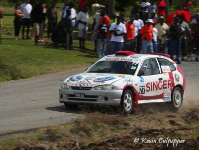 Rally Barbados 2009 - Bobby Marshall, Carlington Brissett
