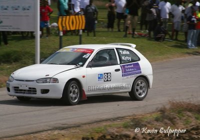 Rally Barbados 2009 - Jamal Brathwaite, Talia Mapp