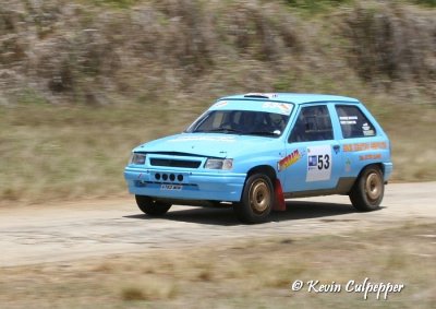 Rally Barbados 2008 - Andy Carter, Joanne Briggs