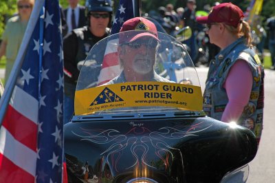 Patriot Guard - SSgt Hartley Service