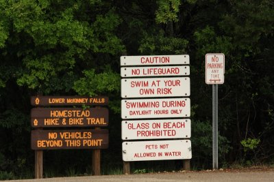 Park Signs