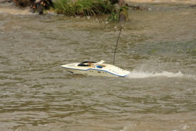 Remote controlled boat