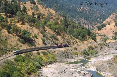 Business Train along Outlet Creek 2