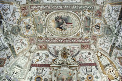 Ceiling decoration - Dining room - Papal Academy of Science