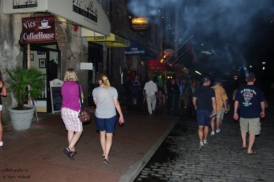 Along the River Walk, Savannah GA