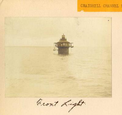 Craig Hill Channel Light  - USCG vinatge photo