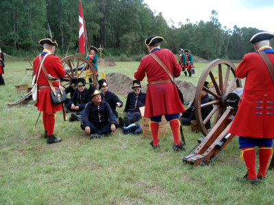 Artilleriet fick kvarstanna som krigsfngar