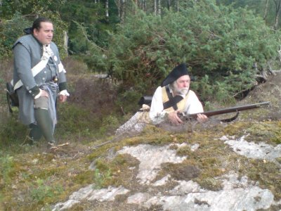 Jägmästare Löfgren kommenderade sina jägare