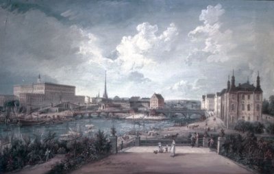Elias Martin: Utsikt ver Stockholm
