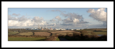 Milford Haven oil refinery