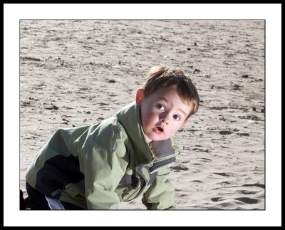 Beach portrait