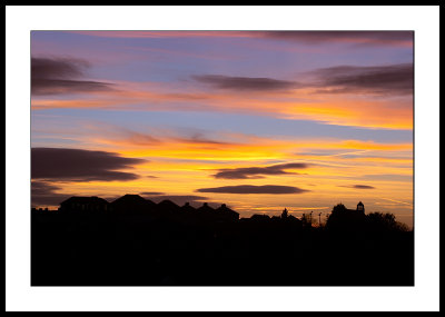 Tonight's sunset