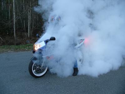 WARNING Tyre vapour can be hazardous to your health :D