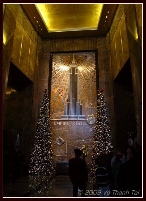 Lobby of Empire State Building
