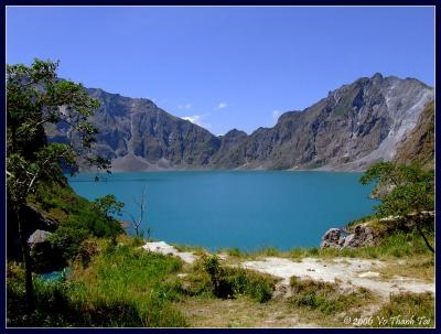 Pinatubo's crater lake