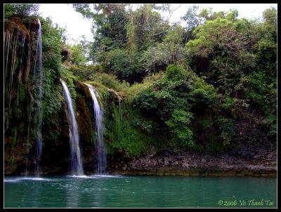 Bolinao's waterfalls