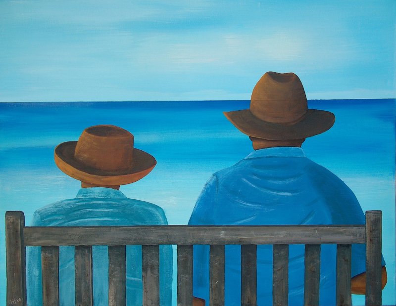 Staring at the Sea