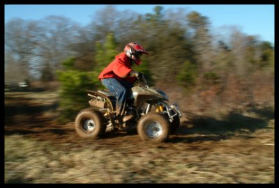 Jack slides through the mud