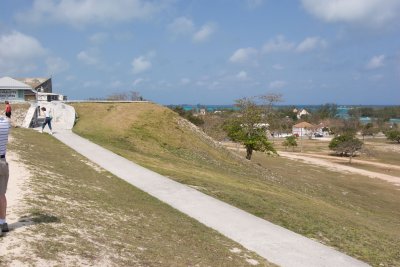 Grounds outside of Fort Charlotte