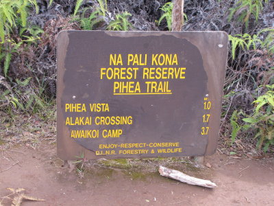 Forest Reserve Sign