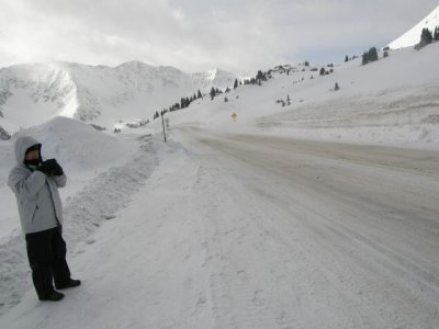 Ann at Loveland Pass