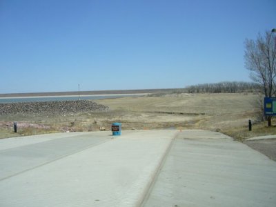 Boat ramp - no lake