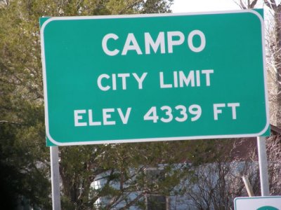 Campo sign