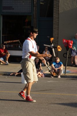 Juggling torches