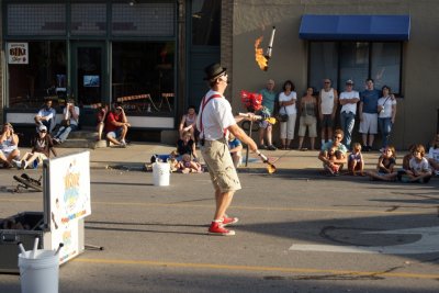 Juggling torches #2