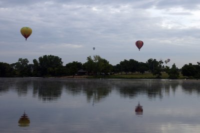 Reflections in Lake Shawnee #5