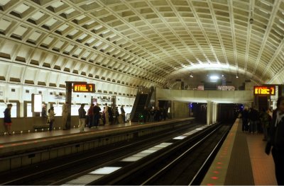 Smithsonian Metro Station (Under Washington D.C.)