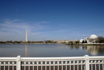 View across the Tidal basin