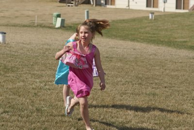 Sadie on the run