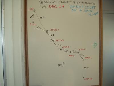 Section of our route on the board in the living module.JPG